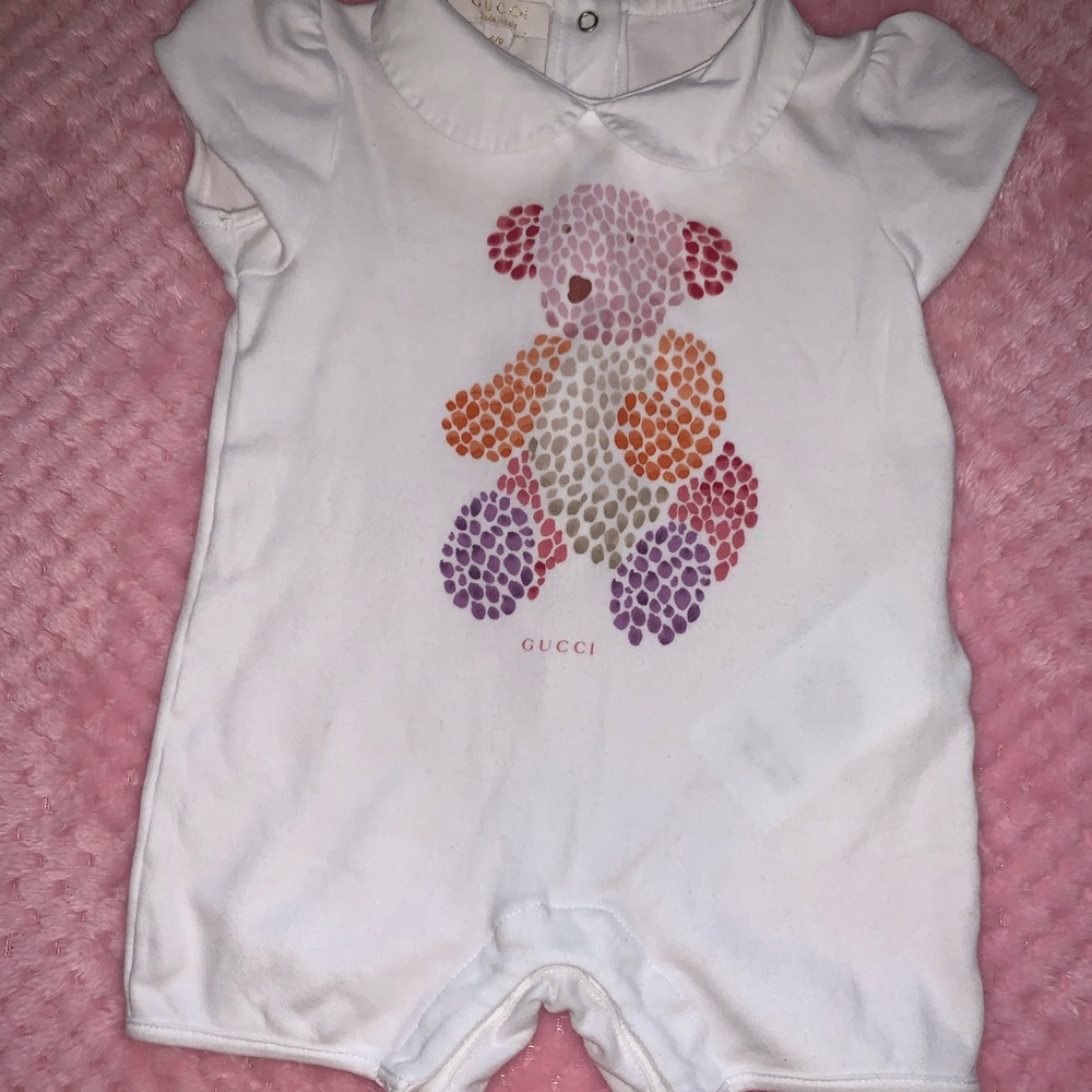 Authentic Gucci baby romper